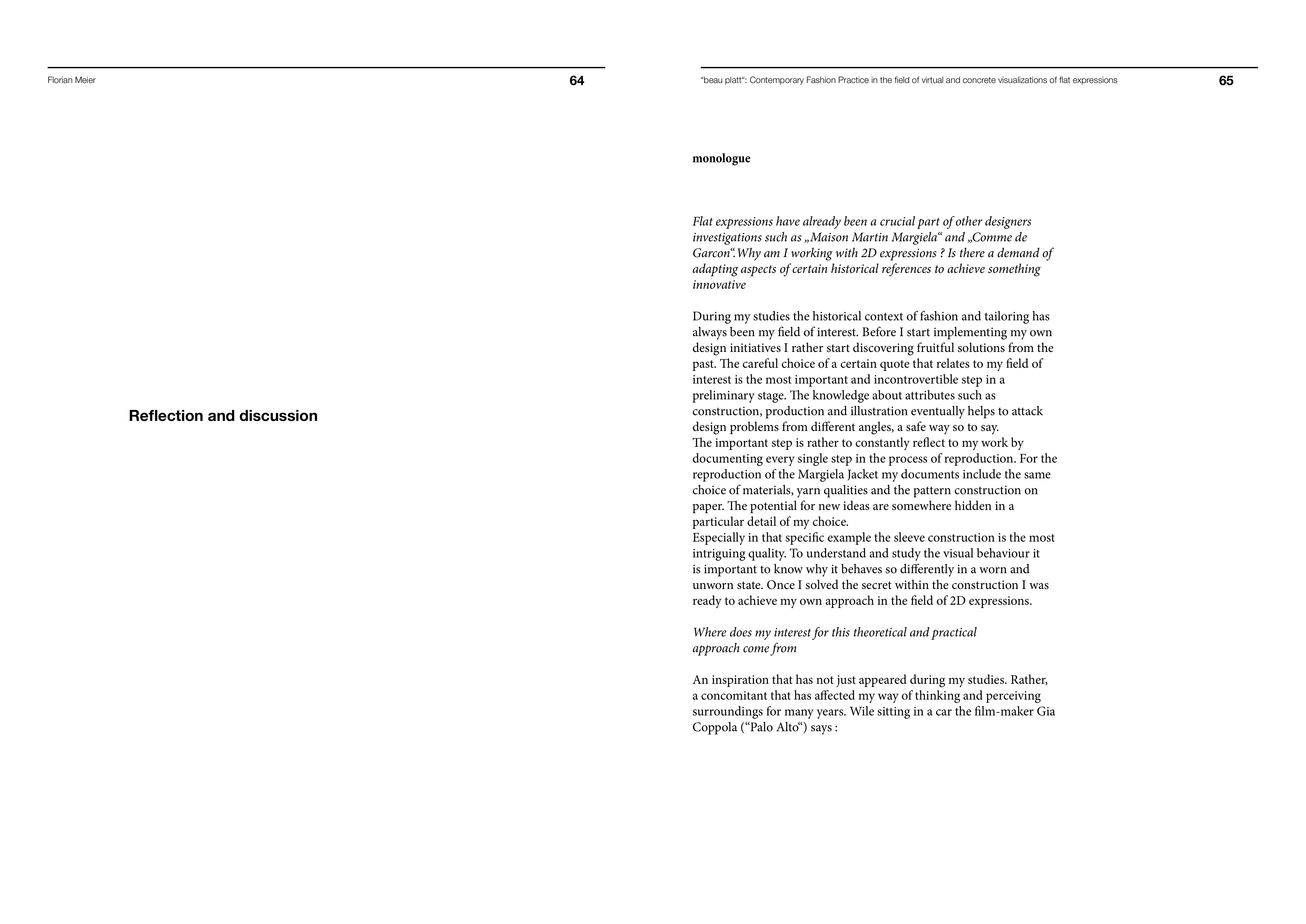 Master thesis page