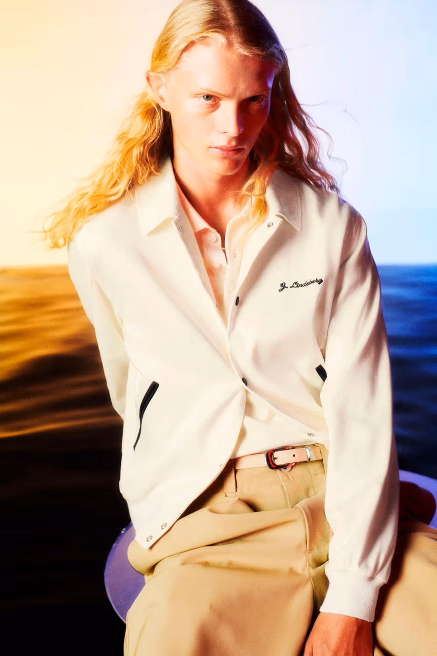 J.Lindeberg summer holiday 2023 look